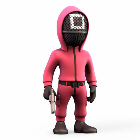 Minix Squid Game Minix Figure Masked Square Guard Minix Squid Game Minix Figure Masked Square Guard