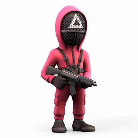 Minix Squid Game Minix Figure Masked Triangle Guard Minix Squid Game Minix Figure Masked Triangle Guard