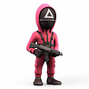 Minix Squid Game Minix Figure Masked Triangle Guard Minix Squid Game Minix Figure Masked Triangle Guard
