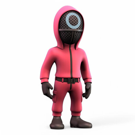 Minix Squid Game Minix Figure Masked Circle Guard Minix Squid Game Minix Figure Masked Circle Guard