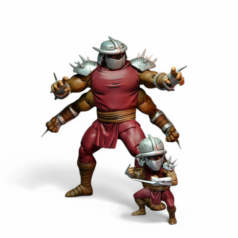 NECA Teenage Mutant Ninja Turtles (Mirage Comics) Action Figure Shredder Clone & Mini Shredder (Deluxe) NECA Teenage Mutant Ninja Turtles (Mirage Comics) Action Figure Shredder Clone & Mini Shredder (Deluxe)