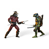NECA Teenage Mutant Ninja Turtles (1990 Movie) Action Figure Roof Top Battle Shredder vs Leo 18 cm NECA Teenage Mutant Ninja Turtles (1990 Movie) Action Figure Roof Top Battle Shredder vs Leo 18 cm