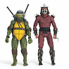 NECA Teenage Mutant Ninja Turtles (1990 Movie) Action Figure Roof Top Battle Shredder vs Leo 18 cm NECA Teenage Mutant Ninja Turtles (1990 Movie) Action Figure Roof Top Battle Shredder vs Leo 18 cm