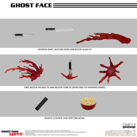 Mezcotoys The One:12 Collective: Scream - Ghost Face Mezcotoys The One:12 Collective: Scream - Ghost Face