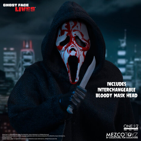 Mezcotoys The One:12 Collective: Scream - Ghost Face Mezcotoys The One:12 Collective: Scream - Ghost Face
