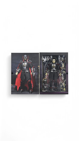 NECA Teenage Mutant Ninja Turtles x Universal Monsters Action Figure Shredder as Dracula Classic Colors NECA Teenage Mutant Ninja Turtles x Universal Monsters Action Figure Shredder as Dracula Classic Colors