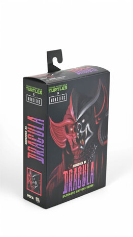 NECA Teenage Mutant Ninja Turtles x Universal Monsters Action Figure Shredder as Dracula Classic Colors NECA Teenage Mutant Ninja Turtles x Universal Monsters Action Figure Shredder as Dracula Classic Colors
