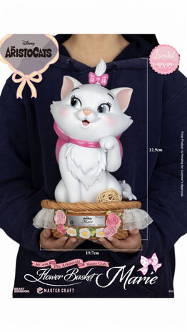 Beast Kingdom Aristocats Master Craft Statue Flower Basket Marie Beast Kingdom Aristocats Master Craft Statue Flower Basket Marie