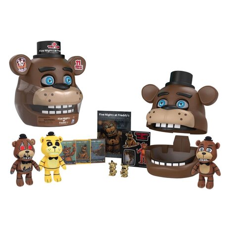 Five Nights at Freddy's Action Figure Freddy Alive Head Bundle Five Nights at Freddy's Action Figure Freddy Alive Head Bundle