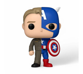 Funko Marvel POP! Vinyl Figure Split- Captain A/Steve Funko Marvel POP! Vinyl Figure Split- Captain A/Steve