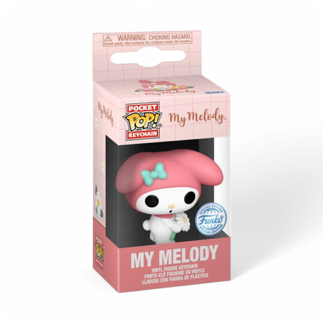 Funko Pocket Pop! Keychain: Hello Kitty - My Melody Spring Time Funko Pocket Pop! Keychain: Hello Kitty - My Melody Spring Time
