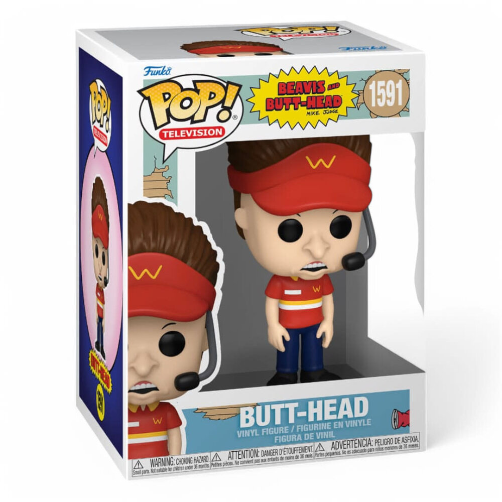 Funko Beavis and Butthead POP! TV Vinyl Figure Butt-head Funko Beavis and Butthead POP! TV Vinyl Figure Butt-head