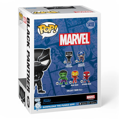 Funko Marvel New Classics POP! Vinyl Figure Black Panther Funko Marvel New Classics POP! Vinyl Figure Black Panther