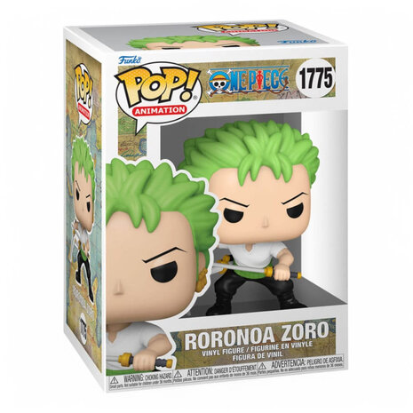 Funko One Piece POP! Animation Vinyl Figures Zoro (Refresh) Funko One Piece POP! Animation Vinyl Figures Zoro (Refresh)