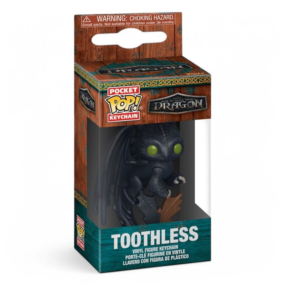 Funko How to Train Your Dragon LAM POP! Vinyl Keychains 4 cm Toothless
