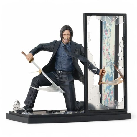 DIAMOND SELECT TOYS John Wick: Chapter 4 Gallery PVC Statue John Wick (Stained Glass) 20 cm DIAMOND SELECT TOYS John Wick: Chapter 4 Gallery PVC Statue John Wick (Stained Glass) 20 cm
