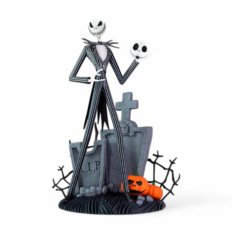 Abysse Corp NIGHTMARE BEFORE XMAS Figurine Jack scary smiling face Abysse Corp NIGHTMARE BEFORE XMAS Figurine Jack scary smiling face