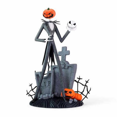 Abysse Corp NIGHTMARE BEFORE XMAS Figurine Jack scary smiling face Abysse Corp NIGHTMARE BEFORE XMAS Figurine Jack scary smiling face