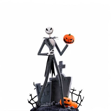 Abysse Corp NIGHTMARE BEFORE XMAS Figurine Jack scary smiling face Abysse Corp NIGHTMARE BEFORE XMAS Figurine Jack scary smiling face