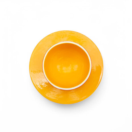 Abysse Corp ONE PIECE Bowl and saucer Strawhat Abysse Corp ONE PIECE Bowl and saucer Strawhat