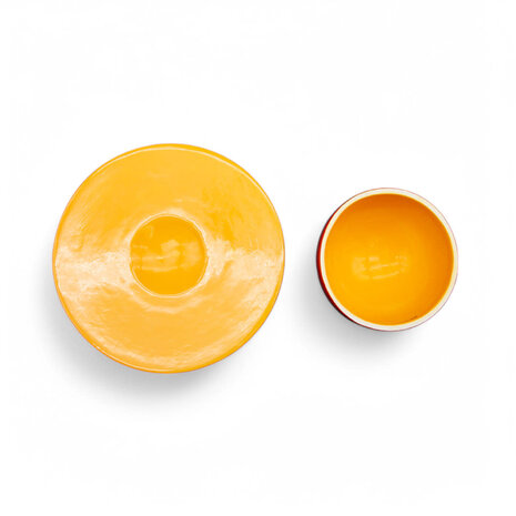 Abysse Corp ONE PIECE Bowl and saucer Strawhat Abysse Corp ONE PIECE Bowl and saucer Strawhat