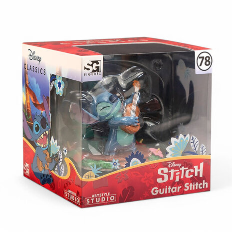 Abysse Corp DISNEY Figurine Stitch Guitar Abysse Corp DISNEY Figurine Stitch Guitar
