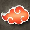 Abysse Corp NARUTO SHIPPUDEN - Lamp - Akatsuki cloud Abysse Corp NARUTO SHIPPUDEN - Lamp - Akatsuki cloud