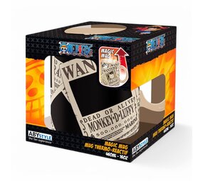 Abysse Corp ONE PIECE - Mug Heat Change - 460 ml - Wanted Abysse Corp ONE PIECE - Mug Heat Change - 460 ml - Wanted