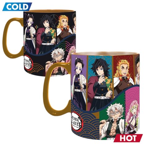 Abysse Corp DEMON SLAYER Mug Heat Change 460 ml Hashira Abysse Corp DEMON SLAYER Mug Heat Change 460 ml Hashira