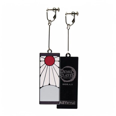 Abysse Corp DEMON SLAYER 2 earrings set Tanjiro Abysse Corp DEMON SLAYER 2 earrings set Tanjiro