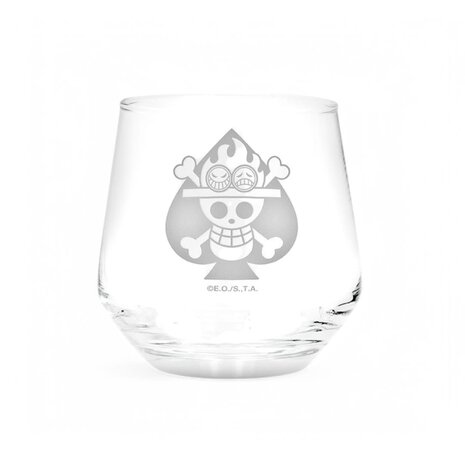 Abysse Corp ONE PIECE - 2 Glass Set - Luffy & Ace Abysse Corp ONE PIECE - 2 Glass Set - Luffy & Ace