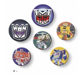 AbyStyle TRANSFORMERS - Badge Pack - Transformers First Generation AbyStyle TRANSFORMERS - Badge Pack - Transformers First Generation