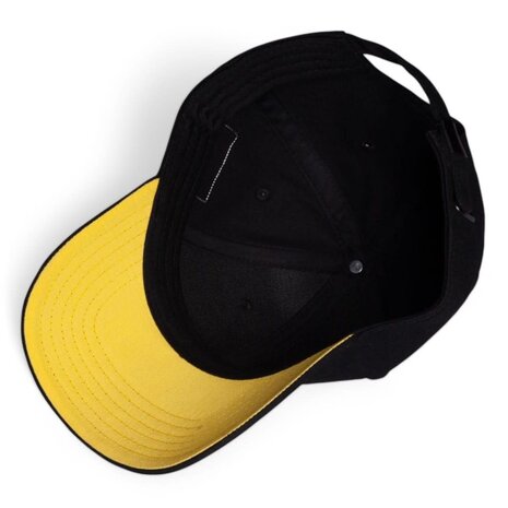 Difuzed Pokemon Curved Bill Cap Pikachu Black Difuzed Pokemon Curved Bill Cap Pikachu Black
