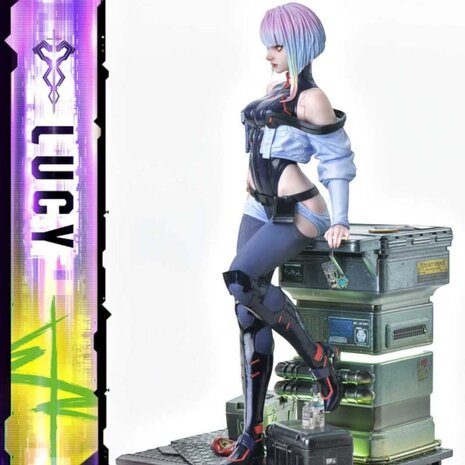 Prime 1 Studio Cyberpunk: Edgerunners Real Elite Masterline Series Statue 1/4 Lucy 50 cm Prime 1 Studio Cyberpunk: Edgerunners Real Elite Masterline Series Statue 1/4 Lucy 50 cm