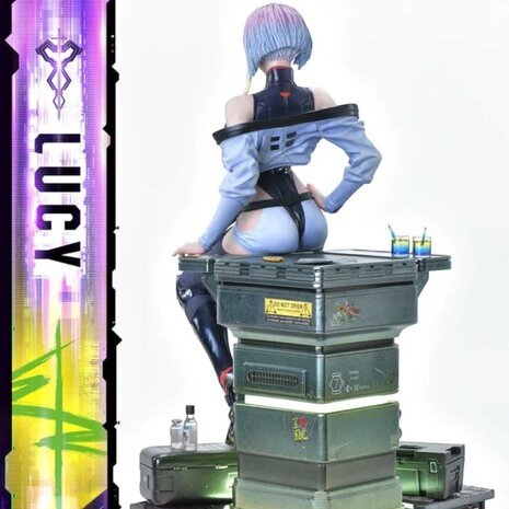 Prime 1 Studio Cyberpunk: Edgerunners Real Elite Masterline Series Statue 1/4 Lucy 50 cm Prime 1 Studio Cyberpunk: Edgerunners Real Elite Masterline Series Statue 1/4 Lucy 50 cm