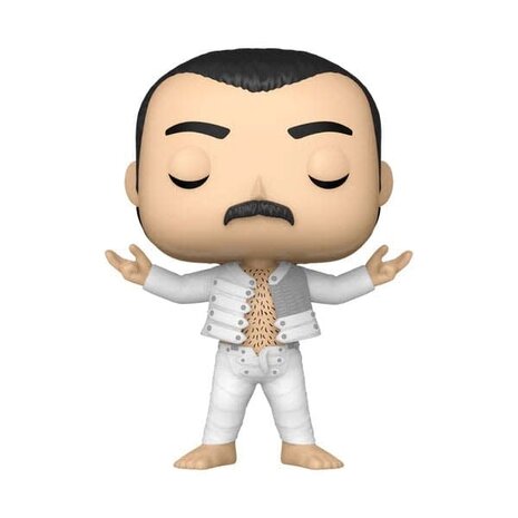 Funko Queen POP! Rocks Vinyl Figure Freddie Mercury (I was born to love you) Funko Queen POP! Rocks Vinyl Figure Freddie Mercury (I was born to love you)