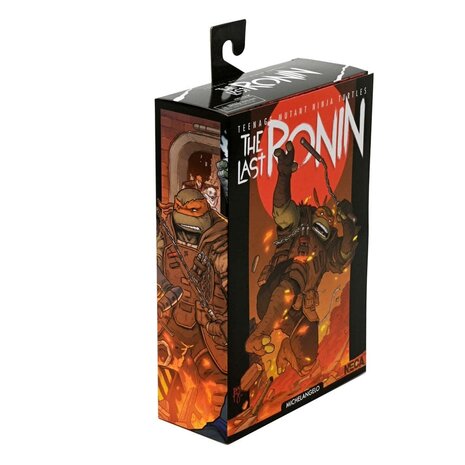NECA Teenage Mutant Ninja Turtles (The Last Ronin) Action Figure Ultimate Flashback Michelangelo NECA Teenage Mutant Ninja Turtles (The Last Ronin) Action Figure Ultimate Flashback Michelangelo