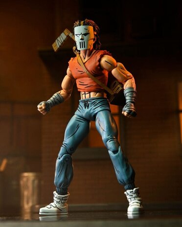NECA Teenage Mutant Ninja Turtles (Mirage Comics) Action Figure Casey Jones in Red shirt NECA Teenage Mutant Ninja Turtles (Mirage Comics) Action Figure Casey Jones in Red shirt
