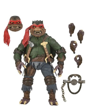 NECA Universal Monsters x Teenage Mutant Ninja Turtles Action Figure Ultimate Raphael as The Wolfman NECA Universal Monsters x Teenage Mutant Ninja Turtles Action Figure Ultimate Raphael as The Wolfman