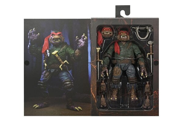 NECA Universal Monsters x Teenage Mutant Ninja Turtles Action Figure Ultimate Raphael as The Wolfman NECA Universal Monsters x Teenage Mutant Ninja Turtles Action Figure Ultimate Raphael as The Wolfman