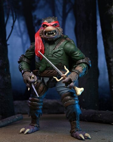 NECA Universal Monsters x Teenage Mutant Ninja Turtles Action Figure Ultimate Raphael as The Wolfman NECA Universal Monsters x Teenage Mutant Ninja Turtles Action Figure Ultimate Raphael as The Wolfman