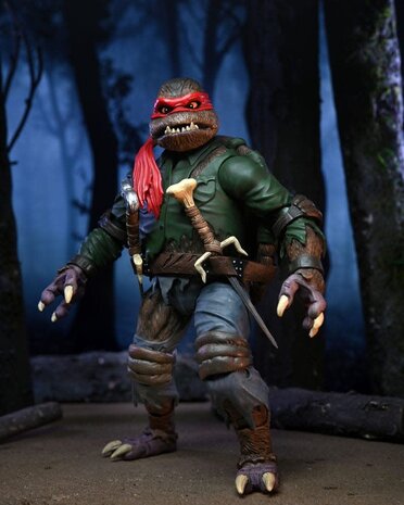 NECA Universal Monsters x Teenage Mutant Ninja Turtles Action Figure Ultimate Raphael as The Wolfman NECA Universal Monsters x Teenage Mutant Ninja Turtles Action Figure Ultimate Raphael as The Wolfman