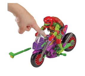Playmates Tales of the Teenage Mutant Ninja Turtles Action Figure with Vehicle Raphael & Purple Dragon Playmates Tales of the Teenage Mutant Ninja Turtles Action Figure with Vehicle Raphael & Purple Dragon