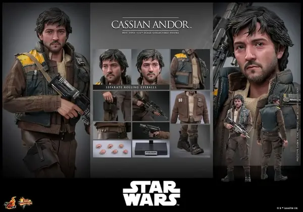 Rogue One: A Star Wars Story Action Figure 1/6 Cassian Andor Rogue One: A Star Wars Story Action Figure 1/6 Cassian Andor
