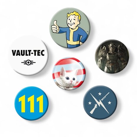AbyStyle FALLOUT - Badge Pack - AbyStyle FALLOUT - Badge Pack -