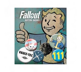 AbyStyle FALLOUT - Badge Pack - AbyStyle FALLOUT - Badge Pack -