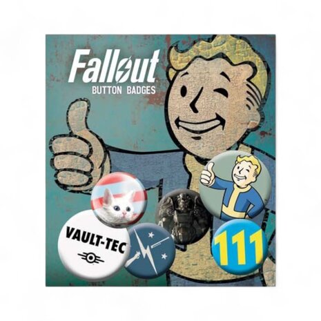 AbyStyle FALLOUT - Badge Pack - AbyStyle FALLOUT - Badge Pack -