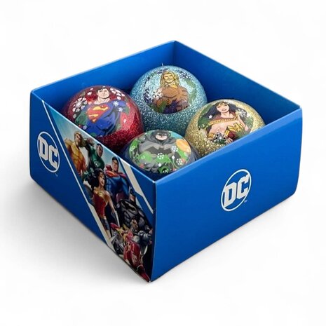 ChristmasInspirations Bauble box 4 pcs DC mix ChristmasInspirations Bauble box 4 pcs DC mix