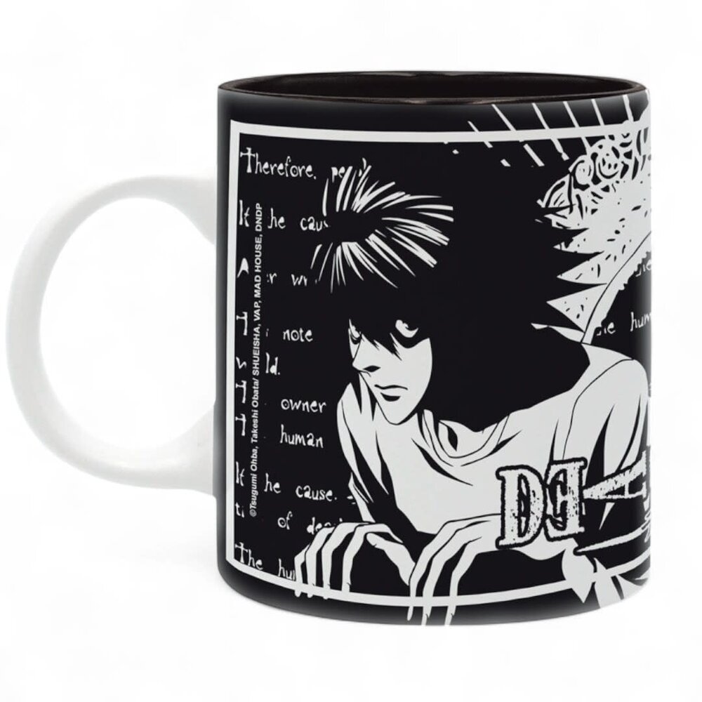 AbyStyle DEATH NOTE - Mug - 320 ml - Light vs L - subli - AbyStyle DEATH NOTE - Mug - 320 ml - Light vs L - subli -
