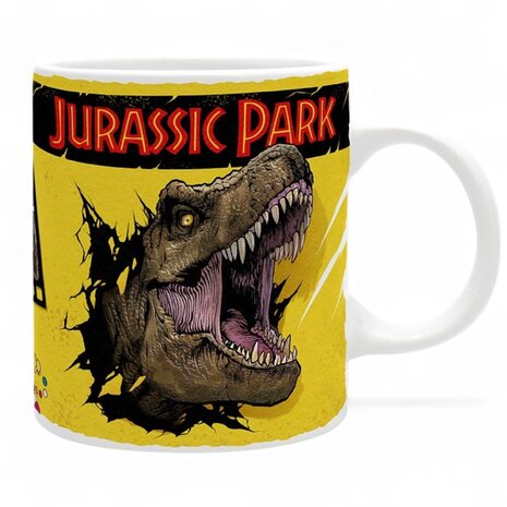 AbyStyle JURASSIC PARK - Mug - 320 ml - References - subli - AbyStyle JURASSIC PARK - Mug - 320 ml - References - subli -